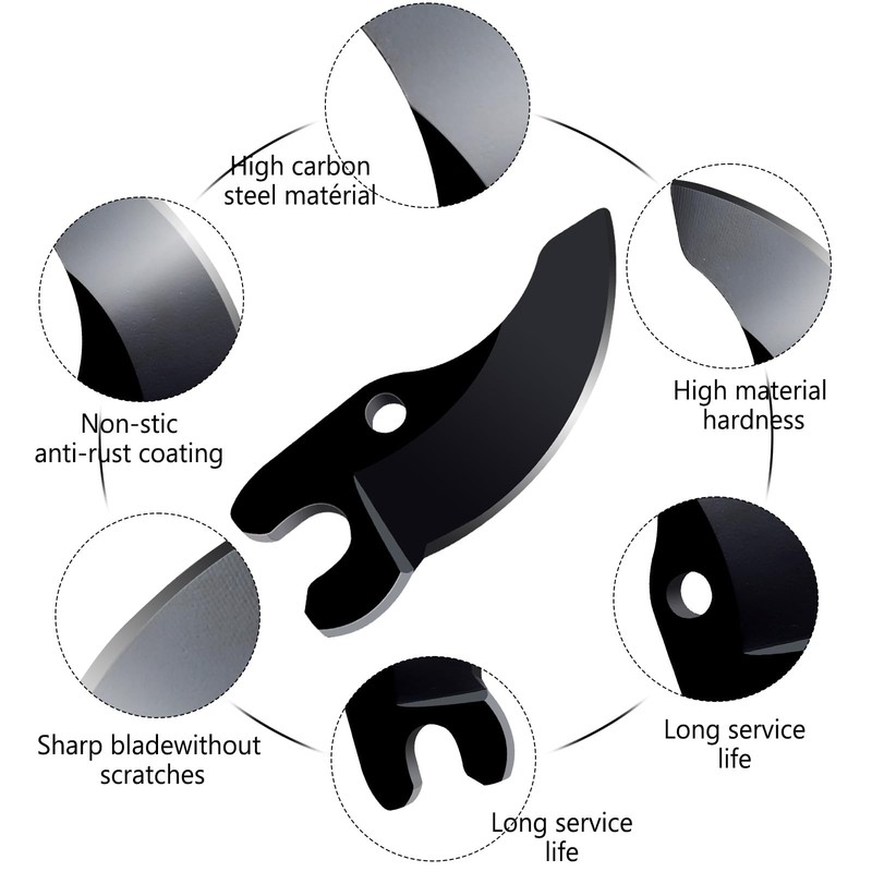 Replacement Blades for Cordless Pruning Shears Compatible with Dewalt DCPR320 gallery
