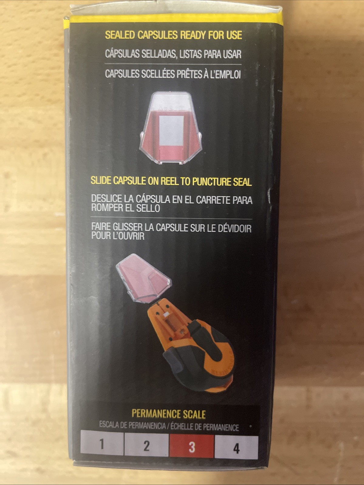 Klein Tools CHLK00R Red Chalk Line Capsules 4-Pack Mess-Free Semi-Permanent gallery