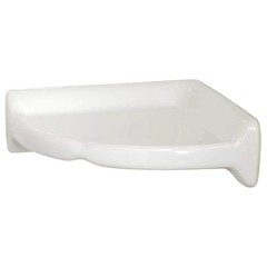 Daltile Corner Shower Shelf Tile Wall Mounted 8 5in Ceramic Bright White