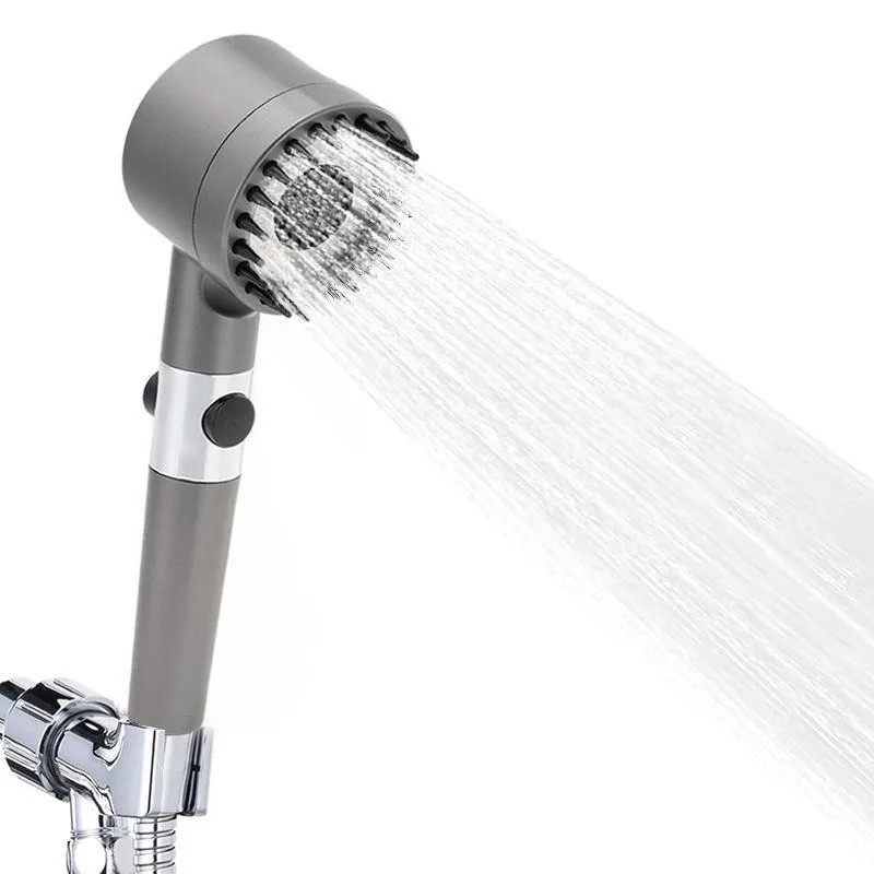 High Pressure Shower Head, Handheld shower head with 5 Filters,1.5m hose gallery