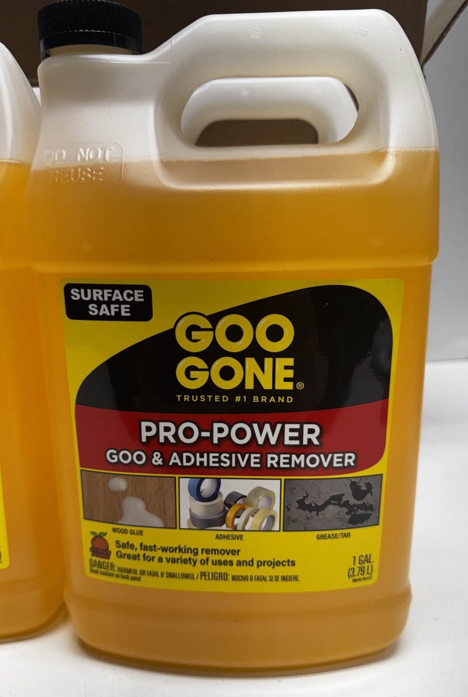 Goo Gone Pro-Power Adhesive Remover 1 Gallon Industrial Citrus Cleaner 770104 gallery
