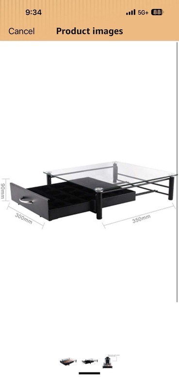 Coffee Pod Drawers, Crystal Tempered Glass Pod Holder Drawer Compatible gallery