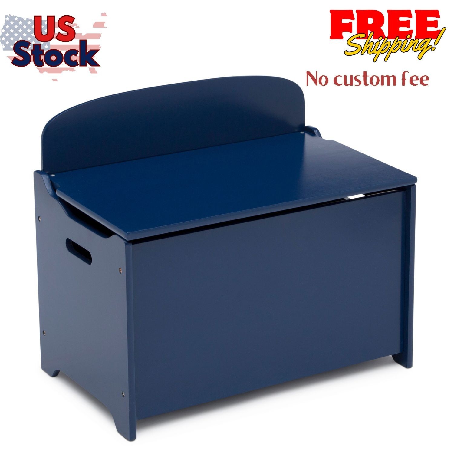 Deluxe Toy Box, Blue gallery