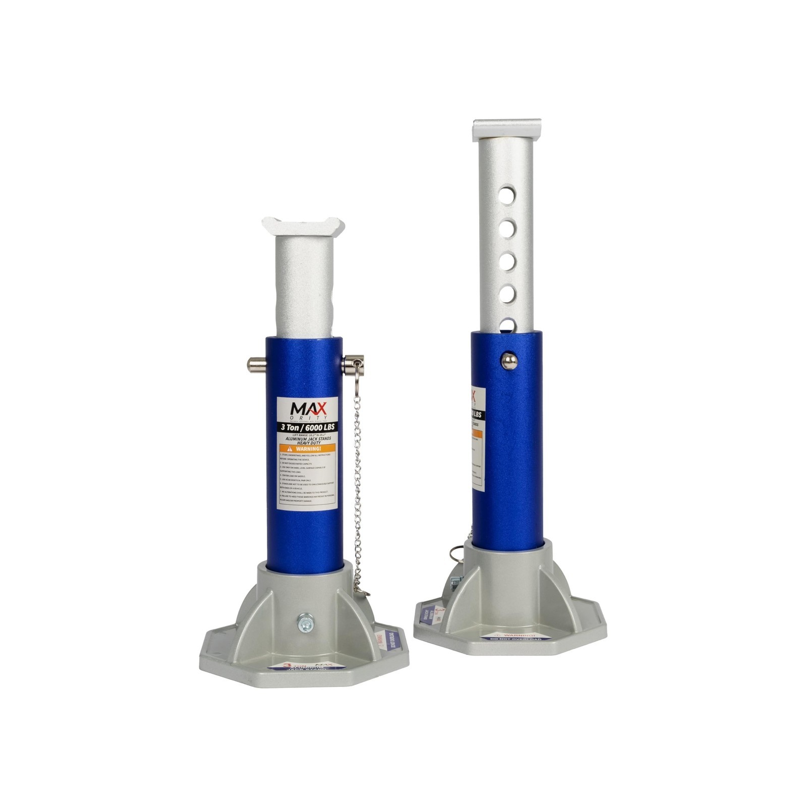3-Ton High-Strength Aluminum Lightweight Jack Stands for Cars, SUVs, and Ligh... gallery