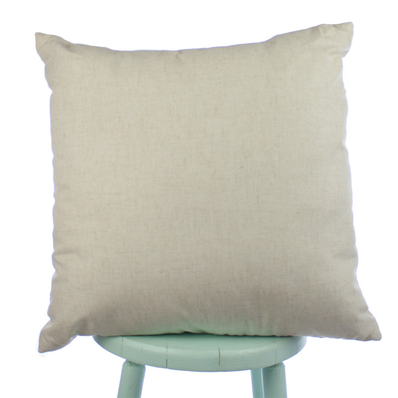 2pk Textural Solid Square Throw Pillow Natural Beige Rope Spiral Woven Linen gallery