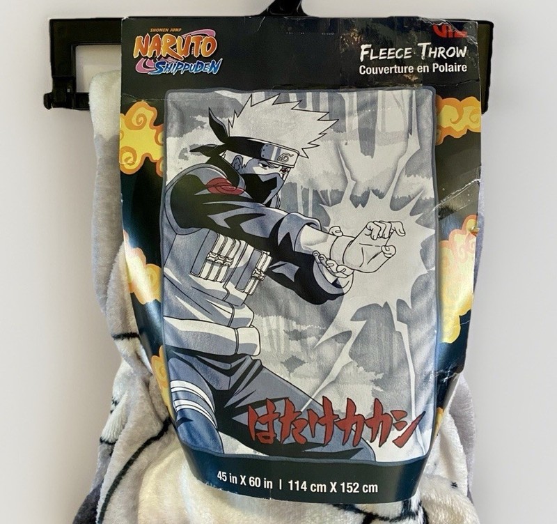 NARUTO SHIPPUDEN Kakashi Hatake Large Throw Blanket Anime 60 X 45 Inches gallery