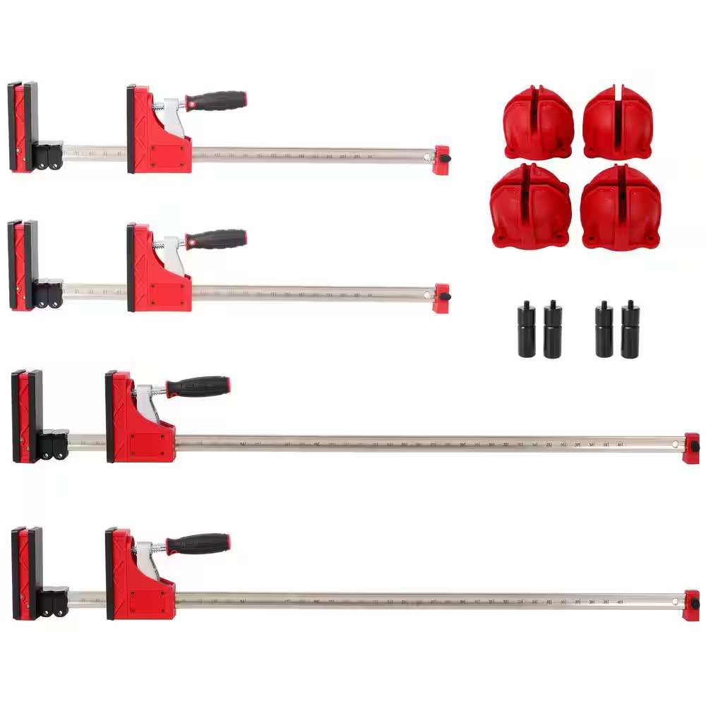 12 PCS Parallel Clamp Kits, 24 In. Clamp (2PCS), 40 In. Clamp (2PCS), Bench Dogs gallery