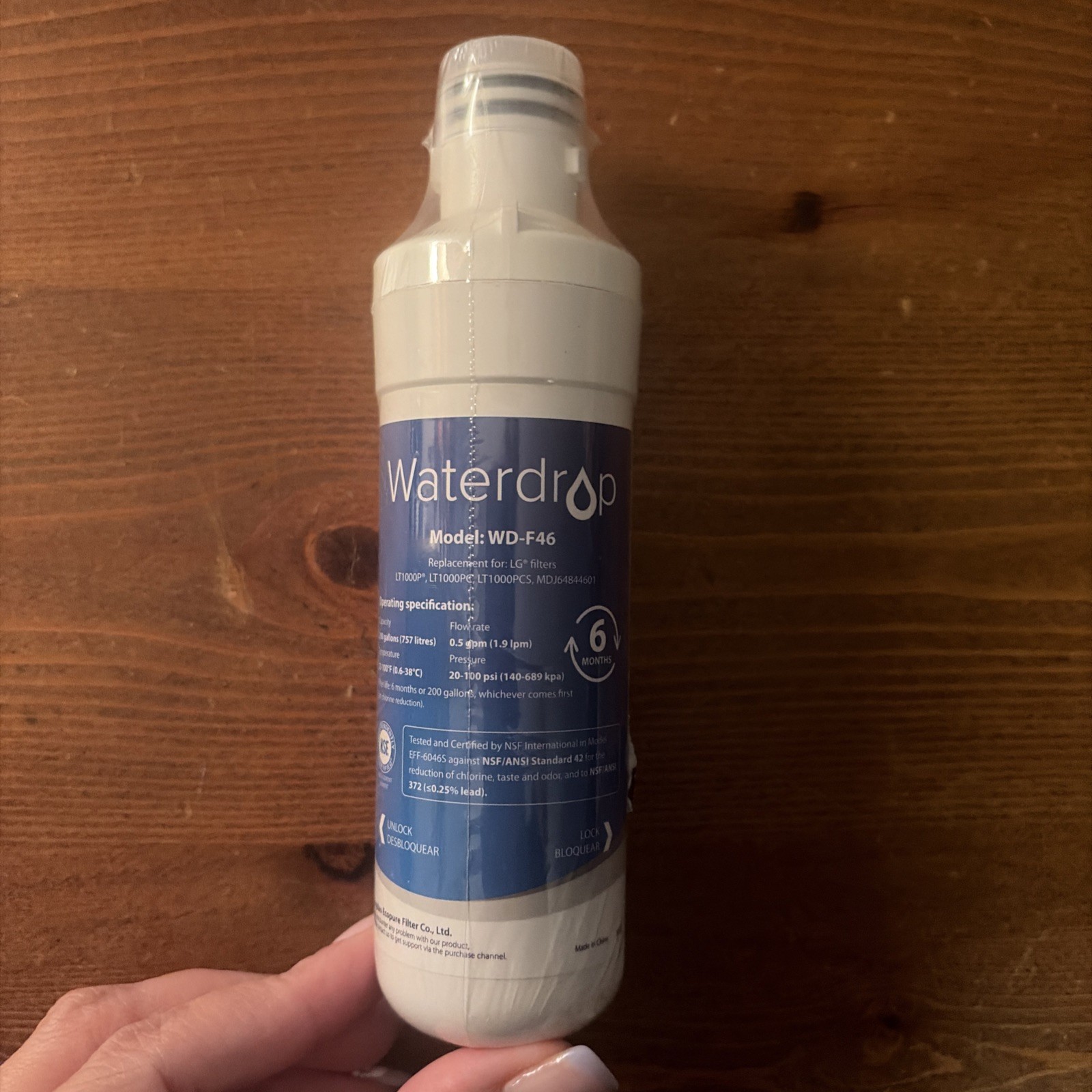 Waterdrop WD-F46 New, Sealed gallery
