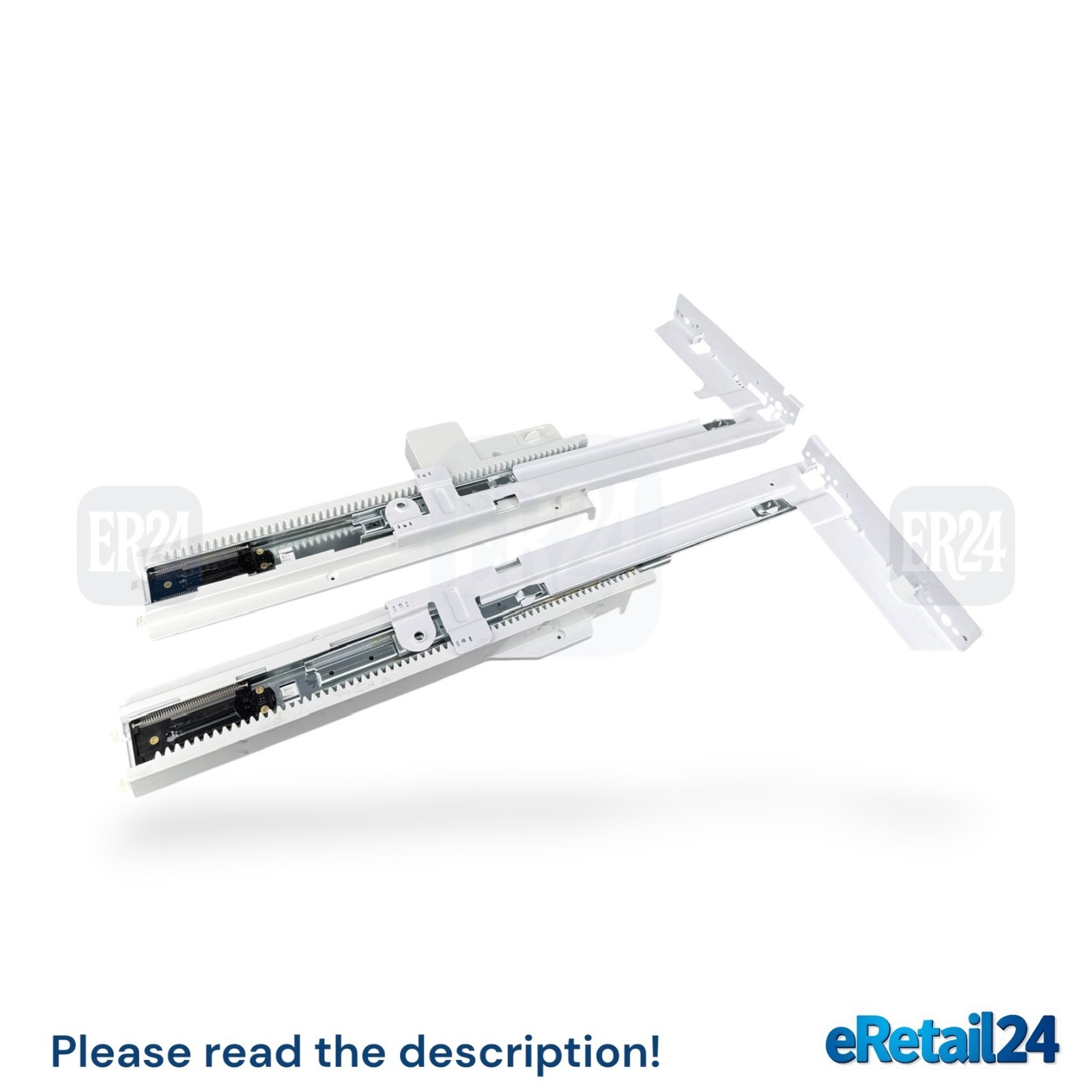 OEM LG Refrigerator Freezer Drawer Slide Rail L&R MGT61844002 MGT61844001 SET 2 gallery
