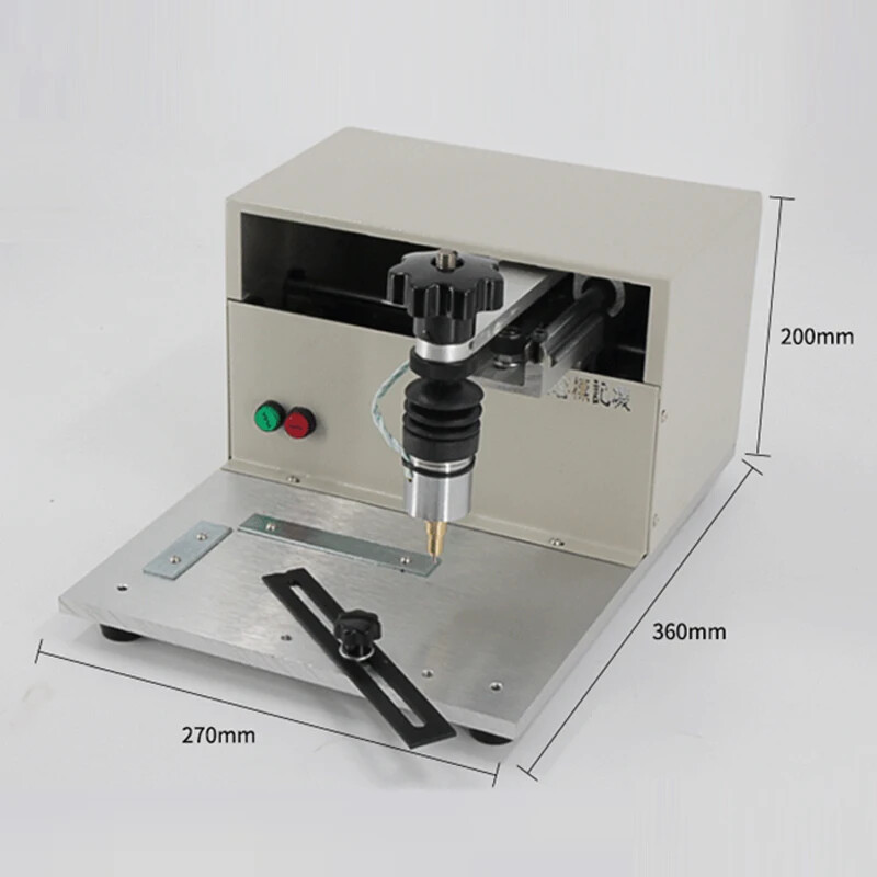 Small Pneumatic Electric Marking Machine Metal Nameplate Marking Machine gallery