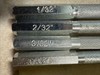 4 Lot Chisel punch 4” Long 3/32 .. 1/32 .. 2/32 gallery