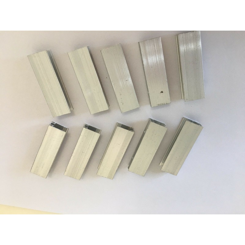 Aluminum Mounting Clips 2" (5cm) Channel Holders for Soft Neon PVC Strips 8mm gallery