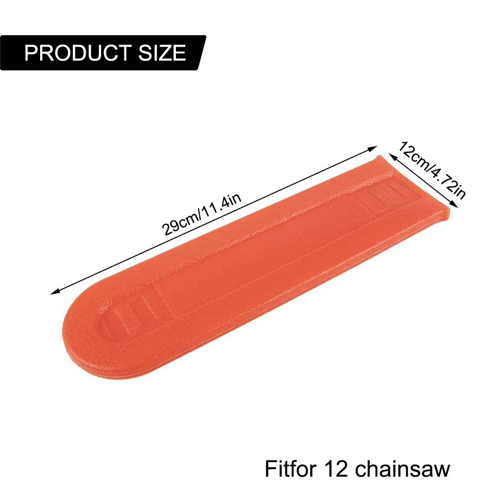 Chainsaw Bar Cover Chain Scabbard Guard Protector 12 16 18 20 Inch Safe Storage gallery