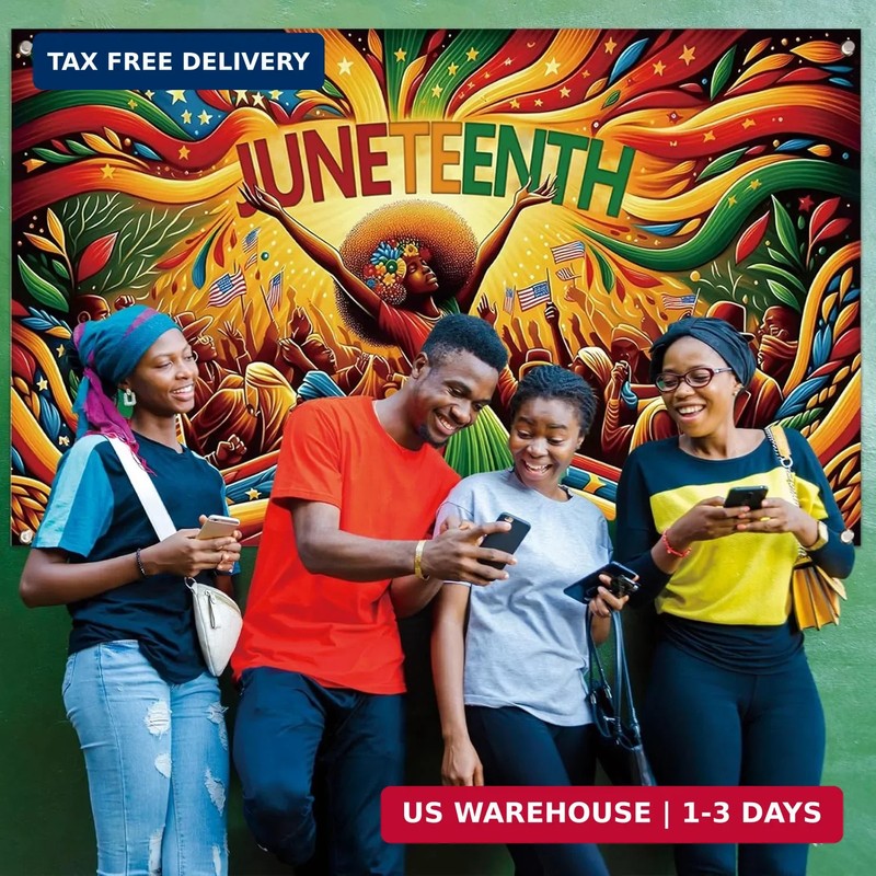 Juneteenth Photo Backdrop Happy Juneteenth Banner Juneteenth Decor 19th June 186 gallery