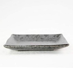 Bonsai Tree Square Ceramic Humidity Drip Tray Black Stain Protect Furniture