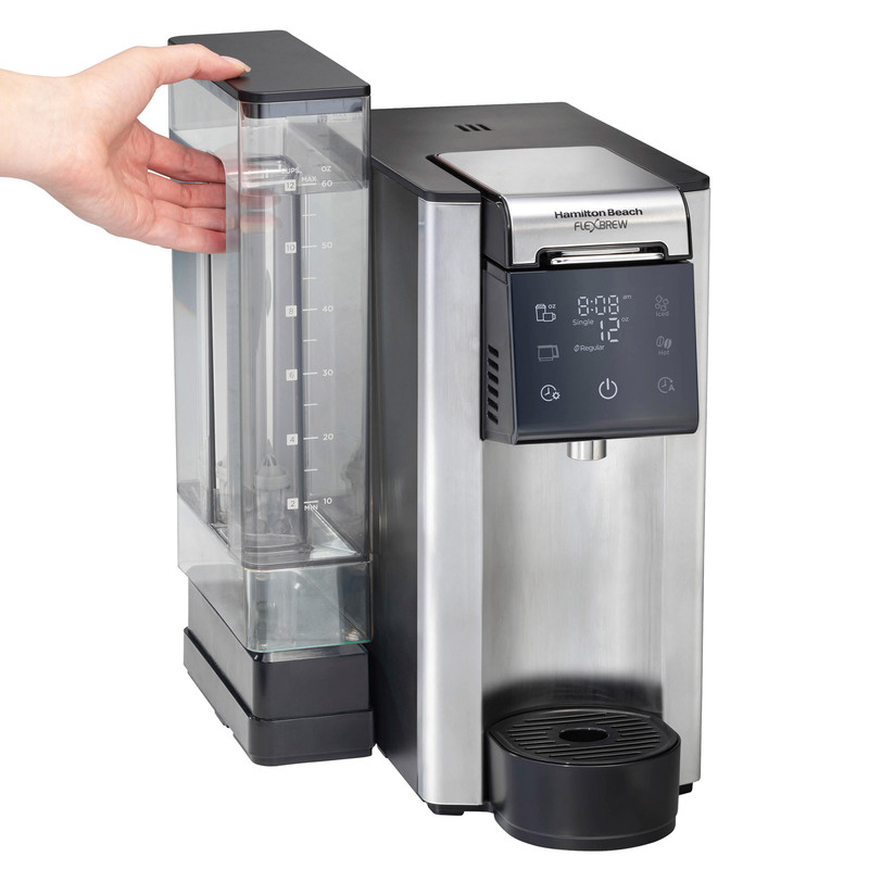 Hamilton Beach Flexbrew Advanced 6-in-1, 12 Cup, K-Cup, Iced or Hot Coffee Maker gallery