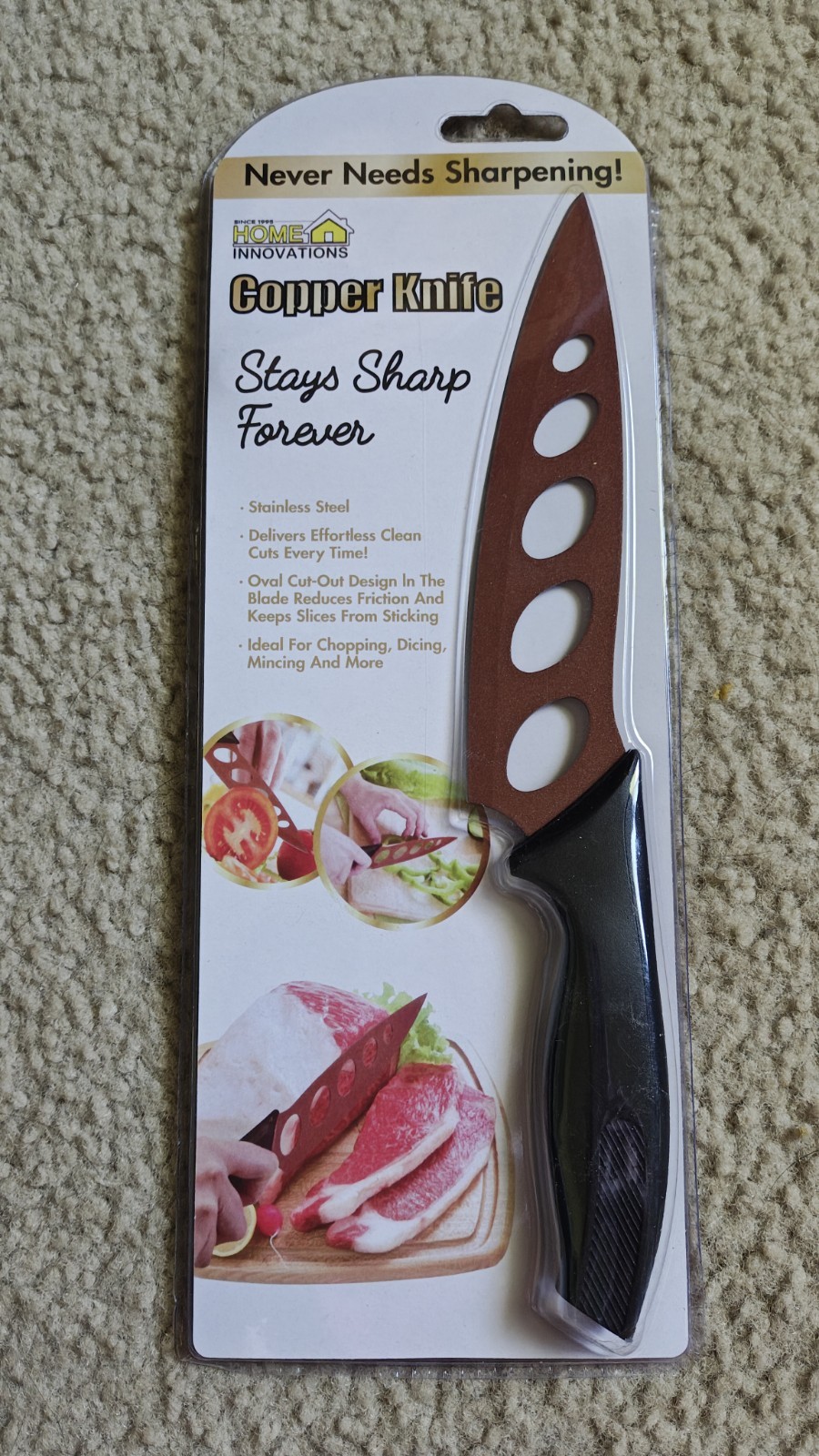 Home Innovations Cooper Knife Kitchen Stays Sharp Forever gallery