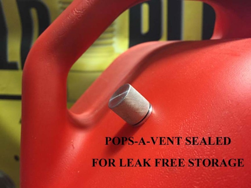 Pops-A-Vent Replacement Gas Can Vent Cap Fits all Plastic Containers Fast Pour! gallery