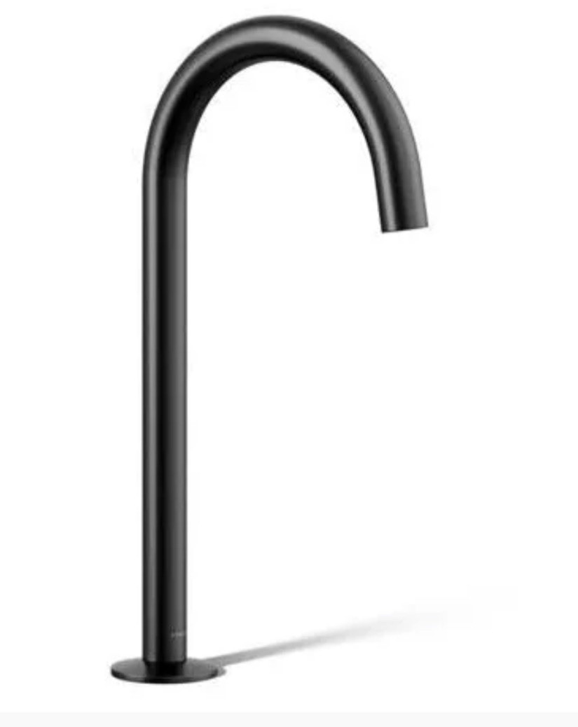 Kohler 77965-BGP 2-Handle High Arc Wide-Spread Kitchen Faucet Brushed Graphite gallery