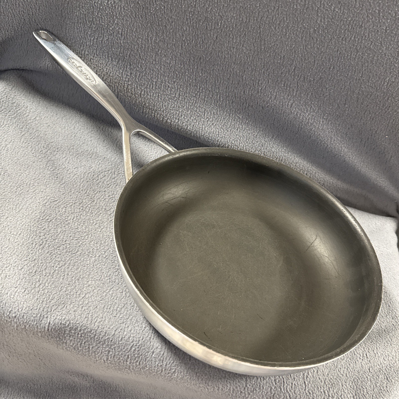 Demeyere Model #5 Nonstick 10 - inch 5-ply 18/10 Fry Pan Made in Belgium - READ gallery