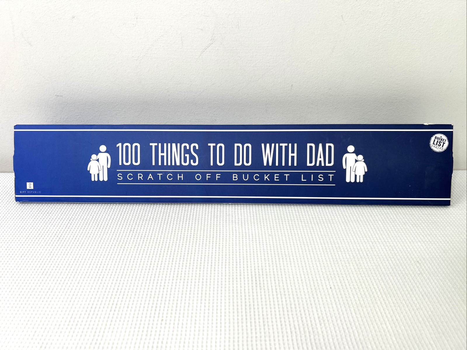 100 Things To Do With Dad Scratch Off Poster Checklist Fathers Day Gift NEW gallery
