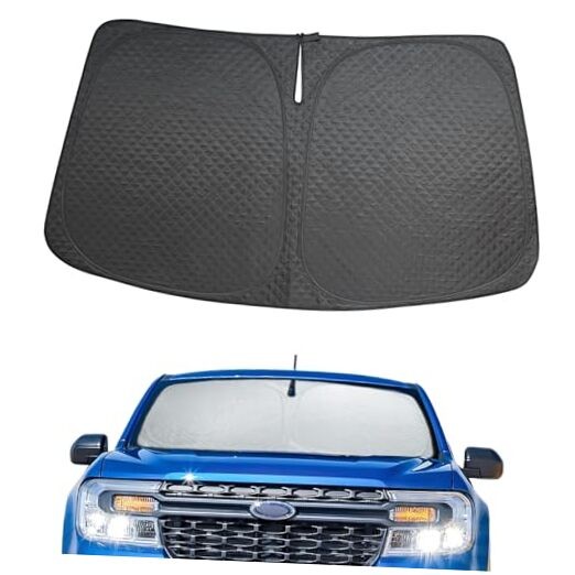 5 Layers Thick Car Windshield Sun Shade for Ford For Maverick 2022-2026 gallery