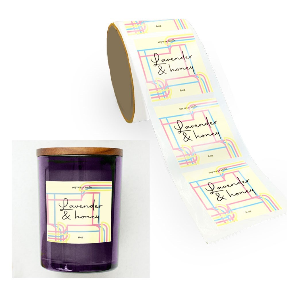 Square / Rectangle Custom Printed Stickers Labels Full Color Stickers & Labels gallery
