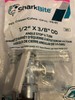 SharkBite 23036-0000LF Push-Fit Angle 1/4 Turn Stop Valve 1/2 X 3/8 In OD NEW ^^ gallery