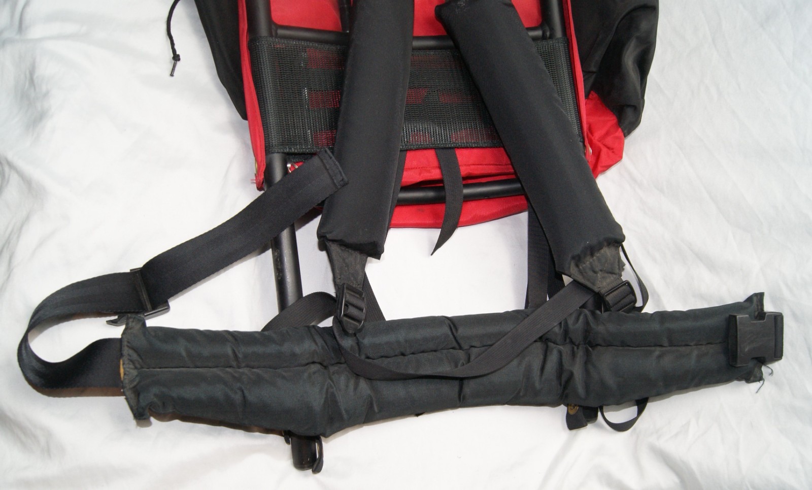 rei metal frame backpack red 3