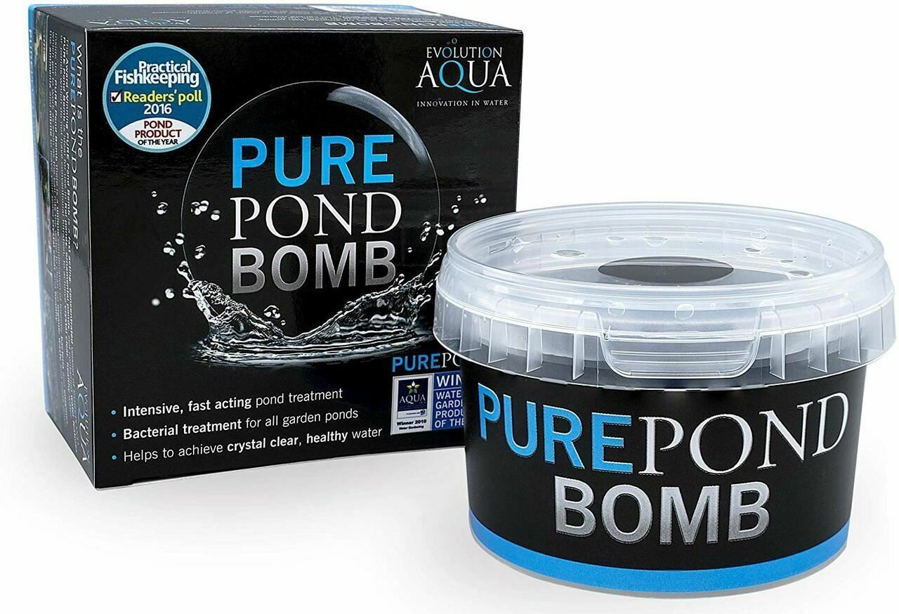3 Pack Evolution Aqua Pure Pond Bomb Water Clarity Pond Bomb Gel Ball gallery