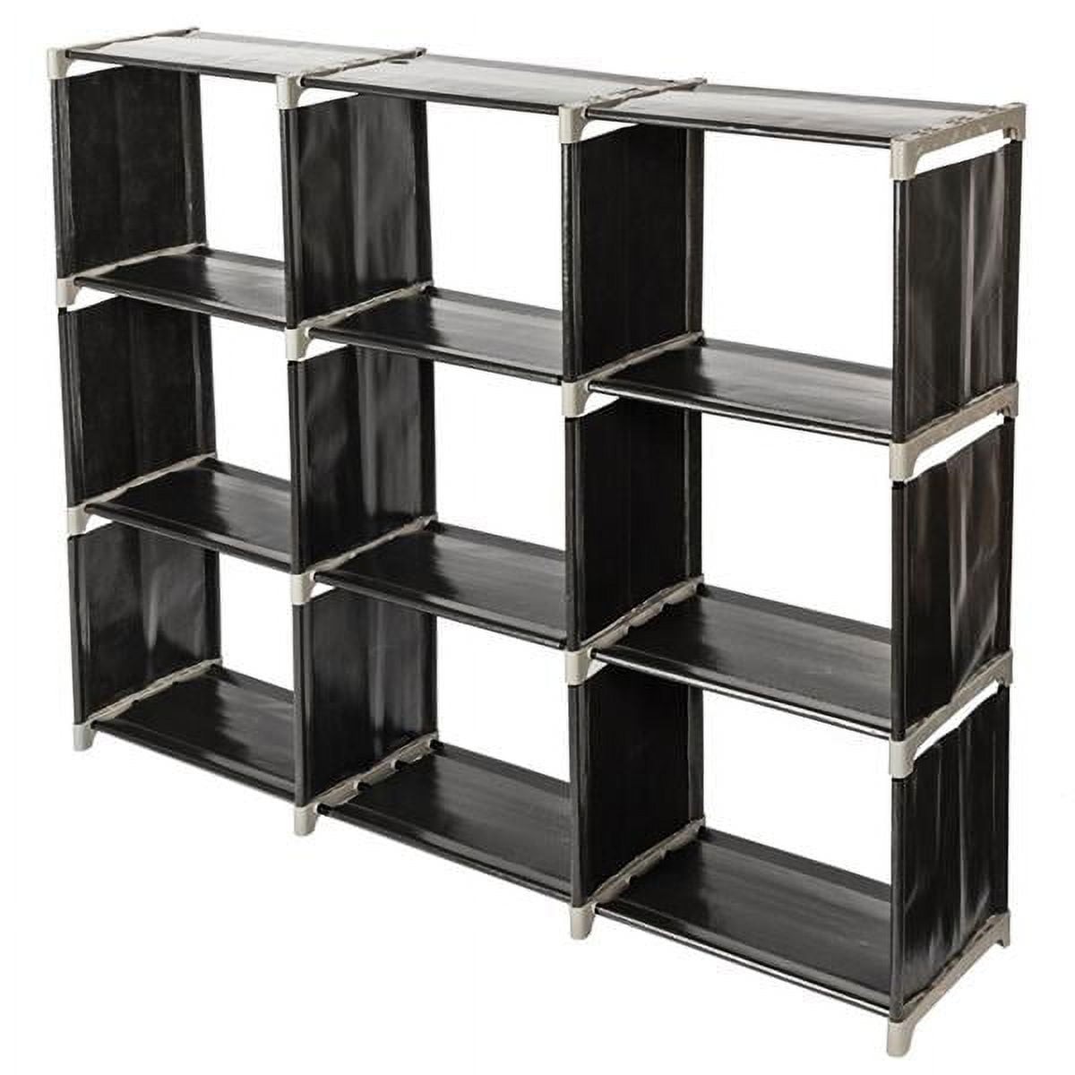 Steel Frame Multi-scene Cubby Shelf for Bathroom Kitchen Office gallery