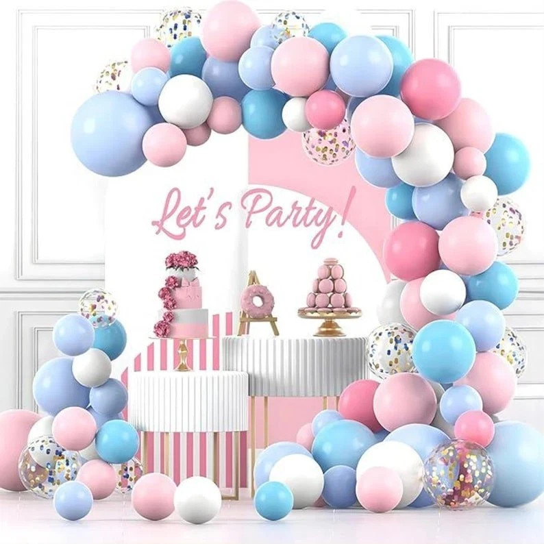 Party Decorations 8FT & 6FT Half Arch Stand Kit Durable Balloon Arch Frame gallery