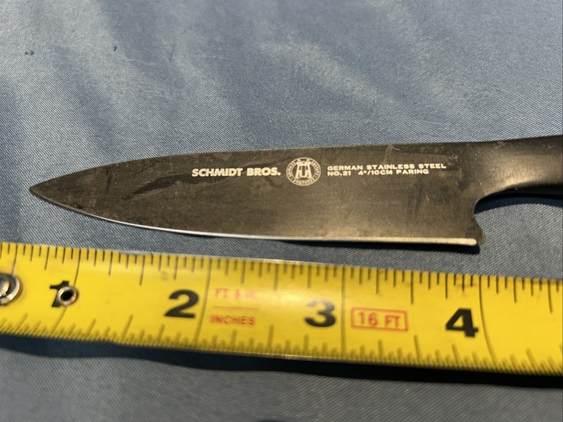 Schmidt Bros. #21 4” Paring Knife gallery