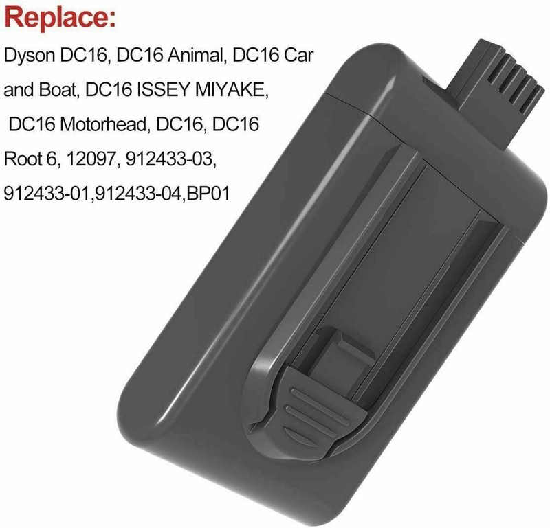 Replacement Battery For Dyson DC16 Pink 4.0Ah DC12 Animal Root-6 BP01 912433-03 gallery