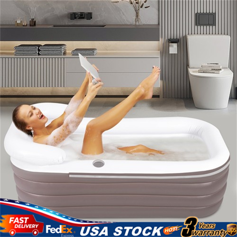 Foldable Portable Standing Bathtub Inflatable Bathtub Unisex SPA Bathtub gallery