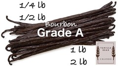 Premium Vanilla Beans Madagascar Bourbon Grade A | 6″++ Long Beans