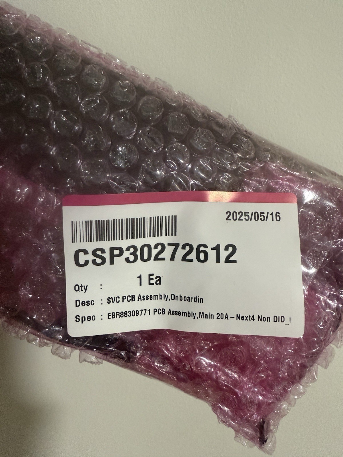 CSP30272612 / EBR88309771 OEM LG Refrigerator PCB Assy Fast 2days FedEx Delivery gallery