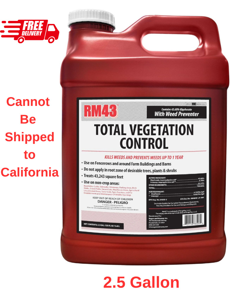 RM43 Total Veg Control Glyph Root Weed Preventer and Grass killer 2.5 Gallon gallery