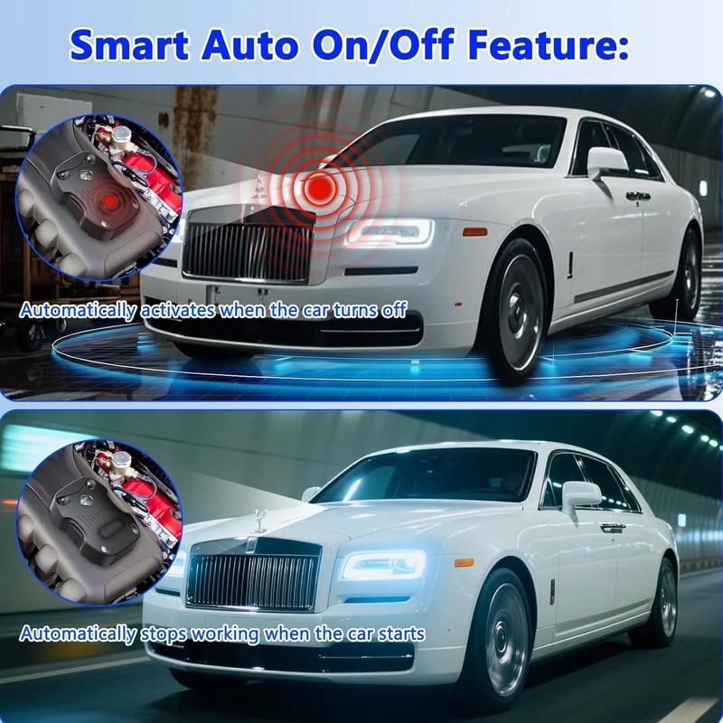 2 PACK CAR ULTRASONIC MOUSE RAT REPELLER VEHICLE PEST ANIMAL DETERRENT REPELLENT gallery