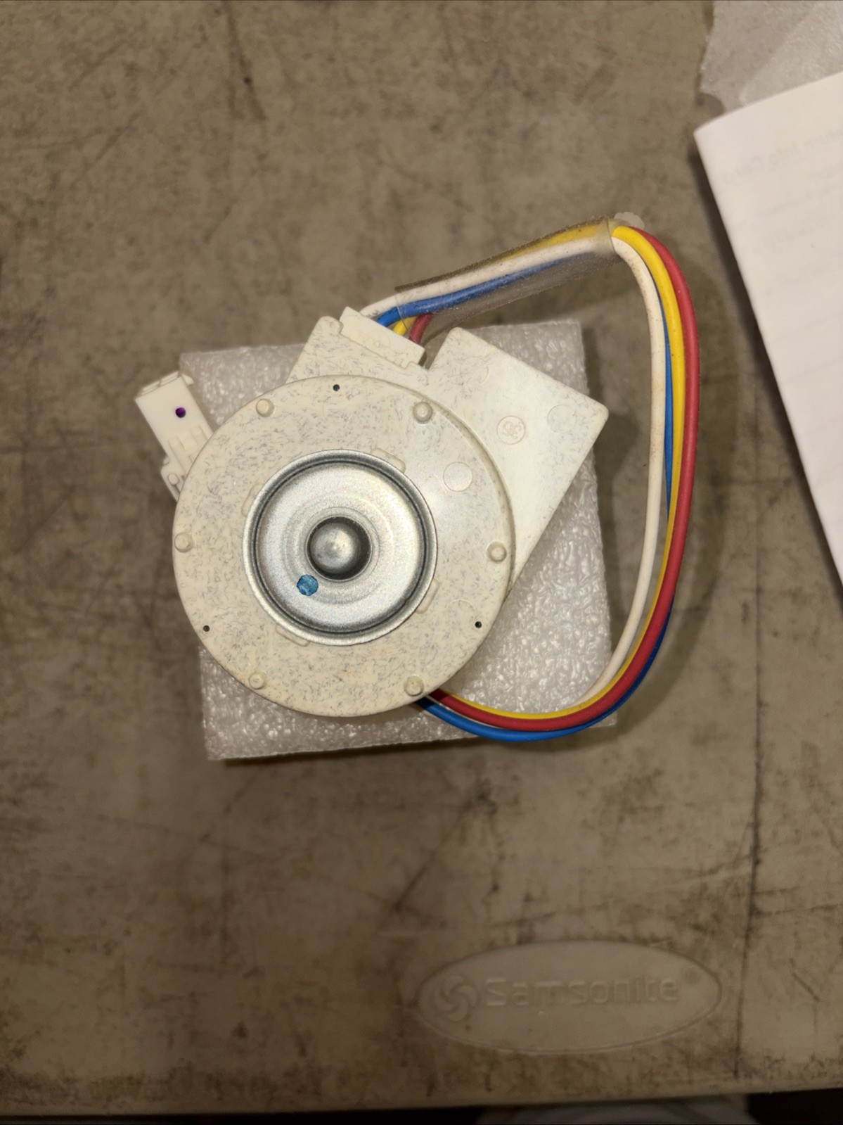 Evaporator Fan Motor Compatible with GE Refrigerator WR60X10257 gallery