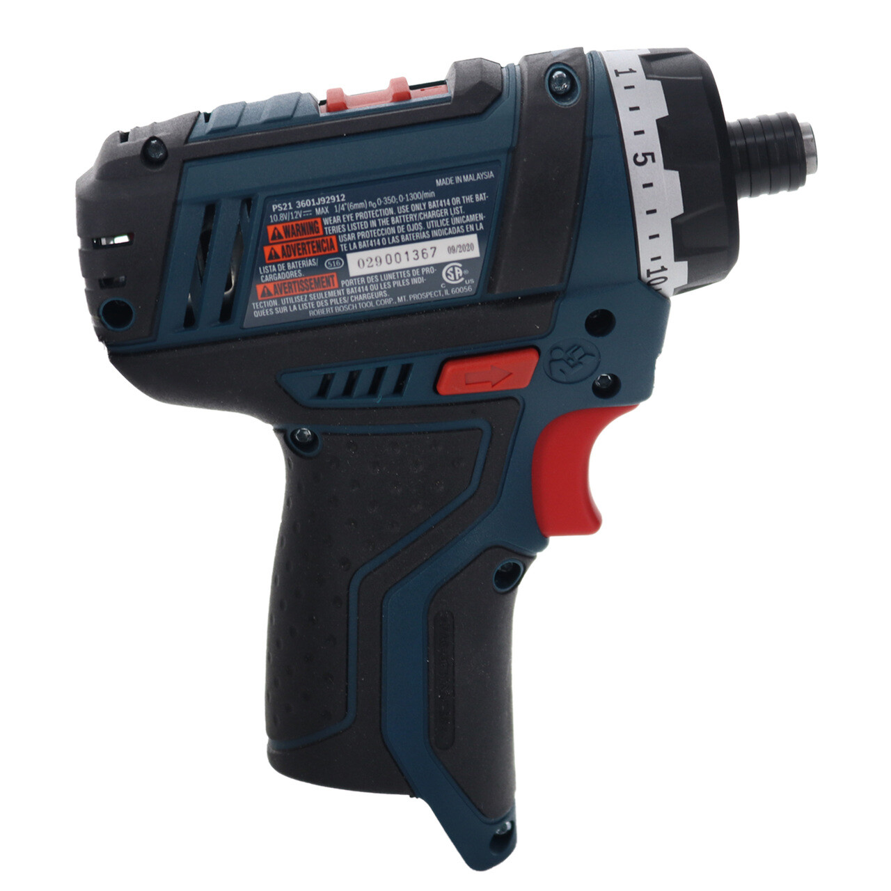 Bosch PS21B 12V Max Two Speed Pocket Driver - New Bare Tool from combo kit gallery