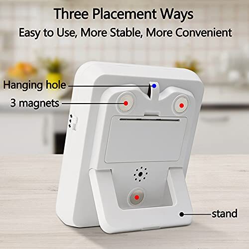 Digital Dual Kitchen Timer, 3 Channels Count UP/Down Timer, Triple Timer gallery