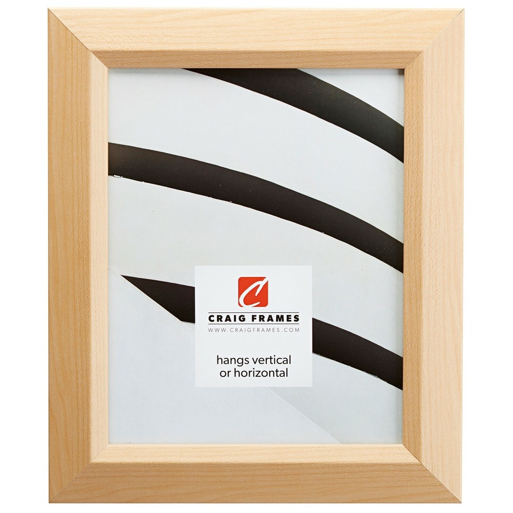 Craig Frames Balla, 1.75 Inch Wide American Maple Light Brown Picture Frame