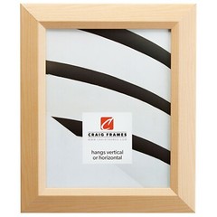 Craig Frames Balla, 1.75 Inch Wide American Maple Light Brown Picture Frame
