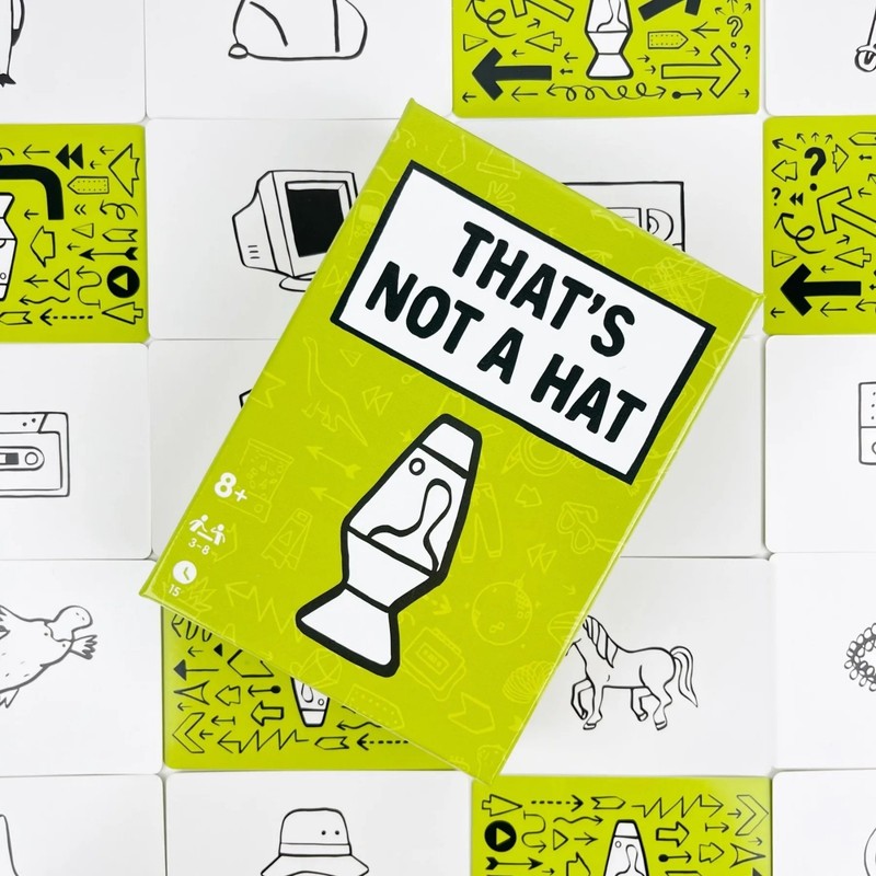 That'S Not a Hat - Fun Bluffing & Memory Party Game for All Ages Components gallery