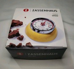Zassenhaus Timer Speed, Retro, Magnetic, No Batteries, Yellow