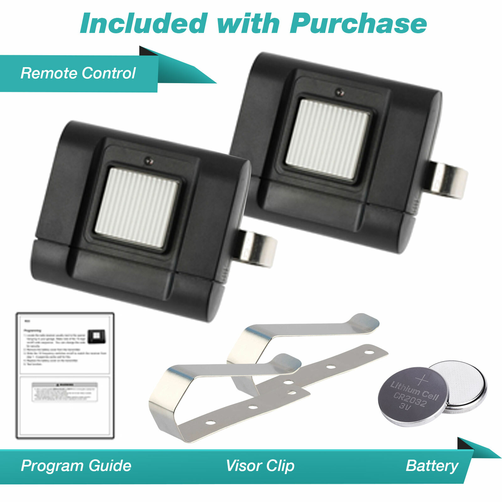 2 For Stanley 1050 Gate Garage Door Remote 310MHz 10 DIP Linear 105015 MCS105015 gallery