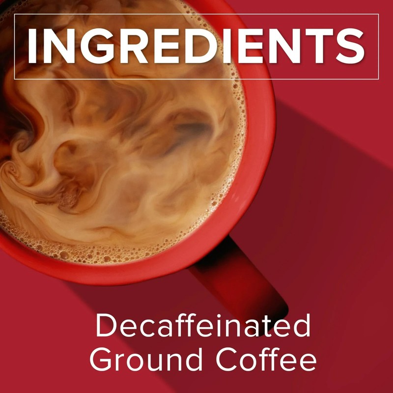 (3 pack) Folgers Classic Medium Roast Decaf Ground Coffee, 25.9 oz Canister gallery