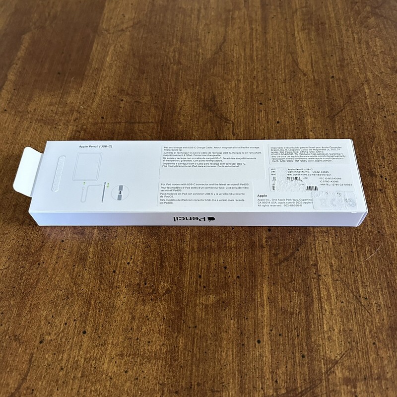EMPTY BOX for Apple Pencil (USB-C) (NO PRODUCT INCLUDED EMPTY BOX ONLY) gallery