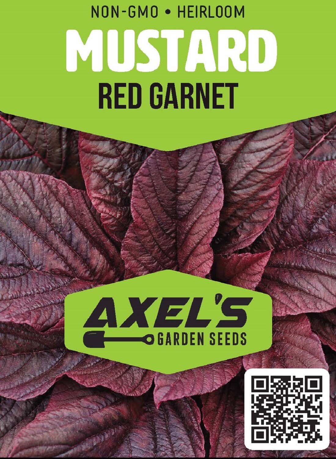 Red Garnet Mustard Seeds | Heirloom | Non-GMO | Fresh Garden Seeds gallery